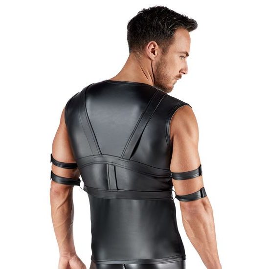 Svenjoyment Sleeveless Shirt & Chest Harness Set 2161885 Black