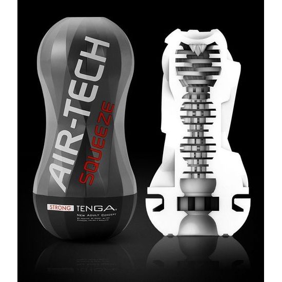 Tenga Męski masturbator AIR-TECH Squeeze Regular czerwony