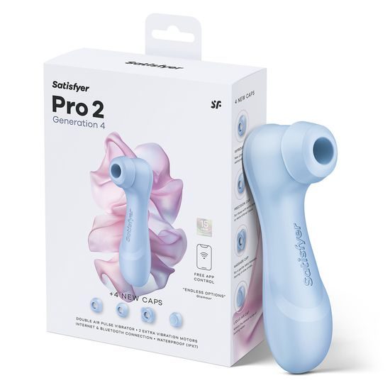 Satisfyer Pro 2 Generation 4 Serene Blue