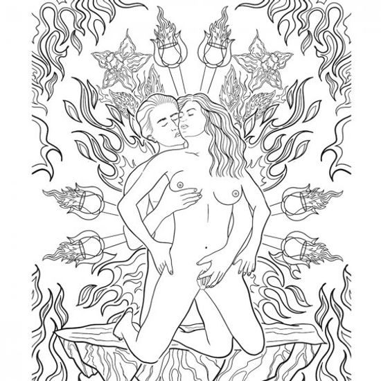 Kolorowanki dla dorosłych – Kamasutra omilovánky