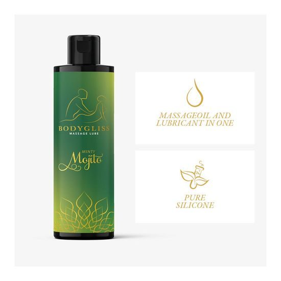 BodyGliss Massage Collection Minty Mojito Massage Lube 150 ml
