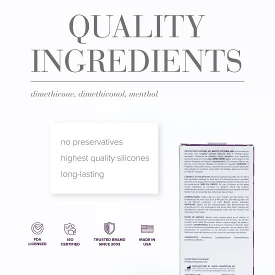 System JO Clitoral Gel Cooling Arctic 10ml