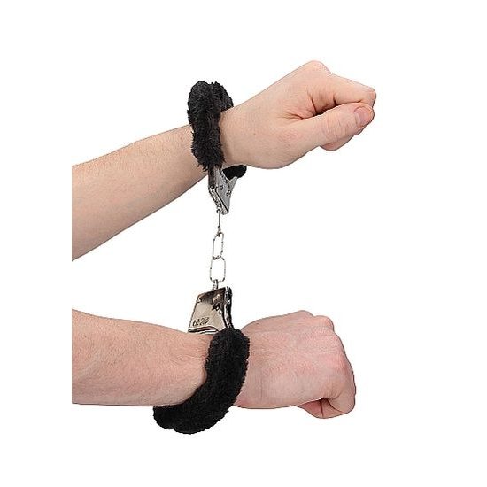 Shots Furry Handcuffs Black