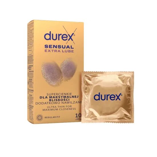 Durex Invisible Extra Lubricated 10 szt