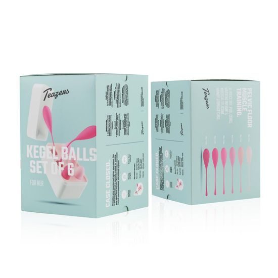 Teazers Kegel Balls Set 6szt