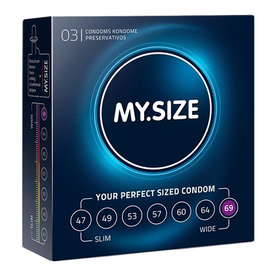 Prezerwatywy My size 69mm 3szt