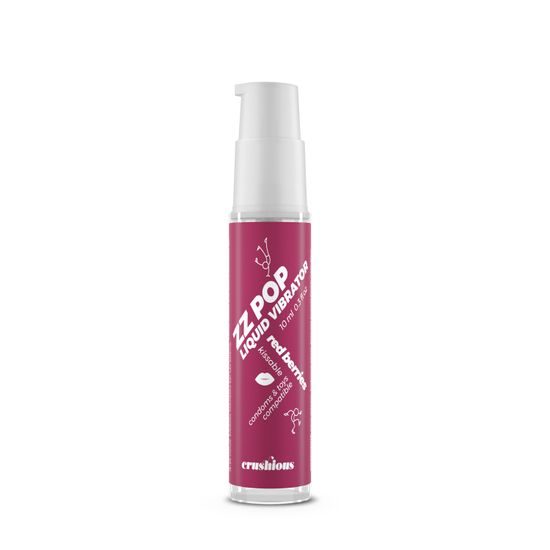 Crushious Zz Pop Liquid Vibrator Red Berries Aroma 10ml