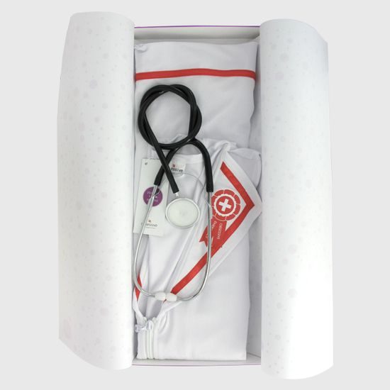 Seksowny kostium Obsessive Emergency dress + stetoskop