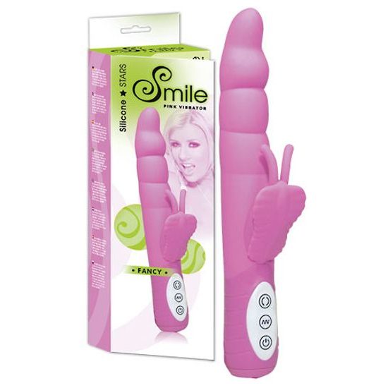 Wibrator Smile Fancy różowy