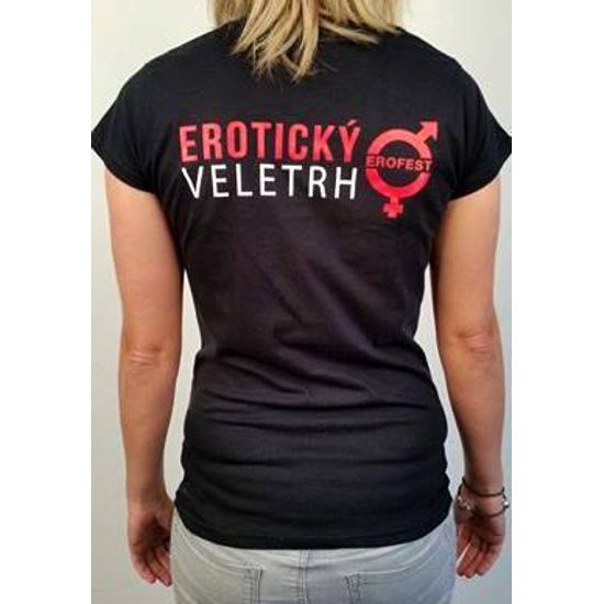 Damska koszulka targi erotyczne wzór2 S