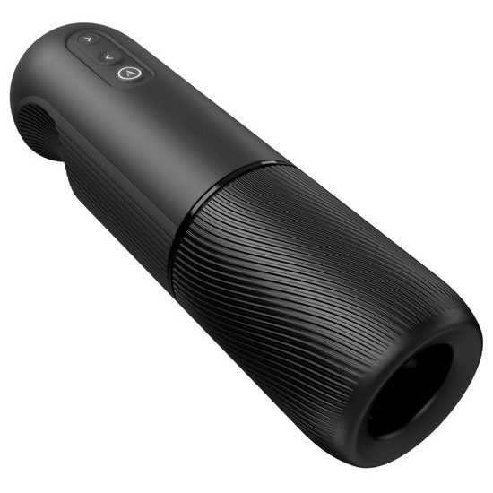Arcwave Orbit Twisted Pleasure Rotating Stroker Black