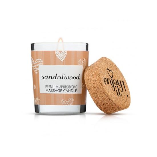 Świeca do masażu MAGNETIFICO - ENJOY IT! Sandalwood 70 ml