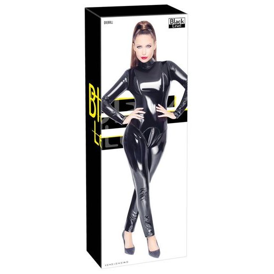 Black Level Vinyl Jumpsuit