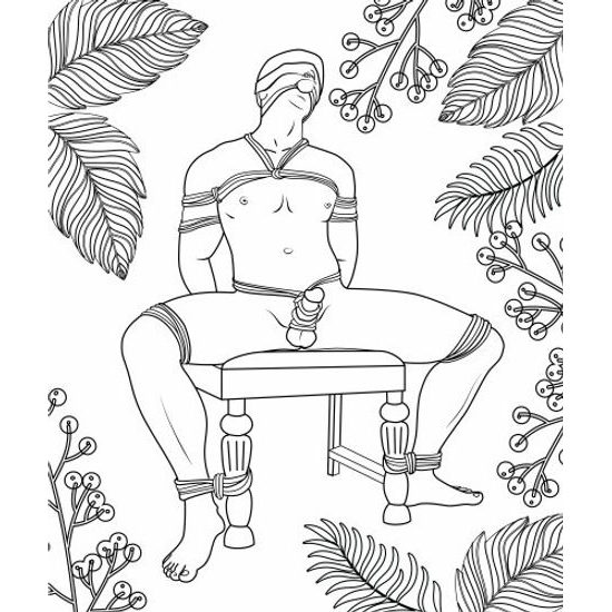 Tied Up In Colors BDSM kolorowanki