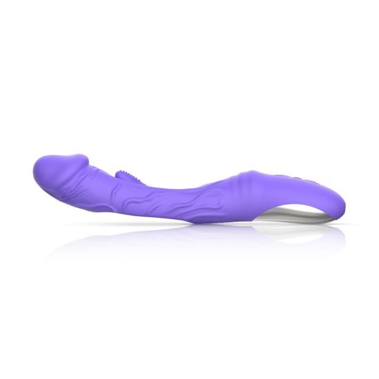 Good Vibes Only Flax Vibrating Dildo with G-Spot Stimulator