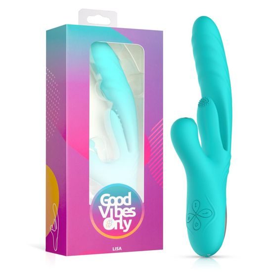 Good Vibes Only Lisa Thrusting Rabbit Vibrator with G-Spot Stimulator