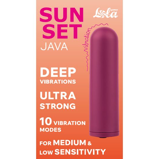 Mini wibrator Java Sunset