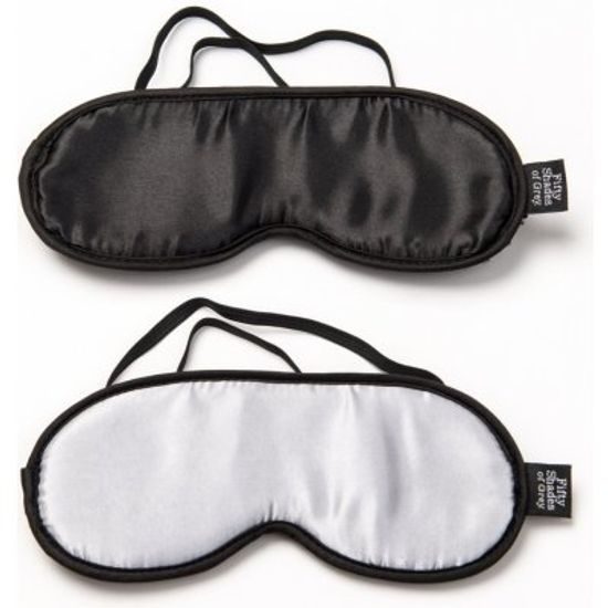 Fifty Shades of Grey No Peeking Maska na oczy 2 szt - black/grey