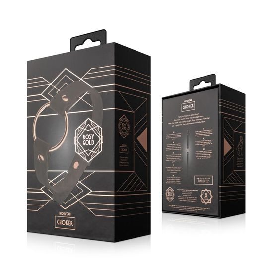 Collar Rosy Gold Choker black
