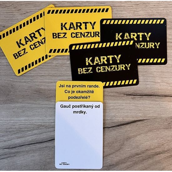Karty bez cenzury (gra karciana w języku czeskim)