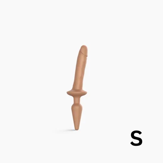 Strap-on-me Switch Realistic S 2v1 silicone dildo caramel