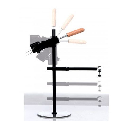 Master Series Leg Spreader Obedience Chair with Sex Machine