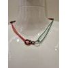 Přívěsek Sampaoli Carabiner & Eight BR-RH-RU red&green