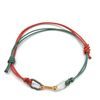 Náramek Sampaoli Mini Express BR-RH-GO-RU green&red