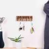 Věšák na klíče Fujfuj Classic Wallnut Wood Rocker