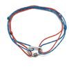 Přívěsek Sampaoli Carabine Camp Atom Lock BR-SI black screw blue&red