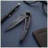 Nůž Deejo 9GB102 Tattoo black 27g Ebony wood Infinity