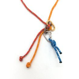 Přívěsek Sampaoli Set Double Rope BR-RH-GO-RU yellow&red