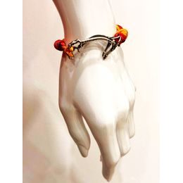 Náramek Sampaoli Ice Axe Nomic BR-SI antiqued yellow&red rope