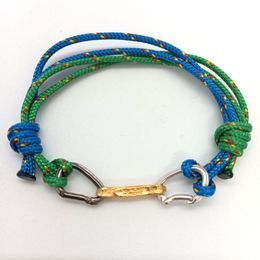 Náramek Sampaoli Express BR-RH-GO-RU blue&green