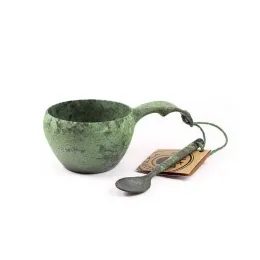 Kuksa Kupilka 210 ml + lžička conifer (green)