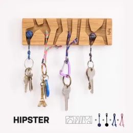 Věšák na klíče Fujfuj Classic Oak Wood Hipster