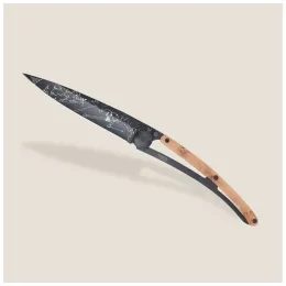 Nůž Deejo 1GB116 Tattoo black 37g Juniper wood Ski