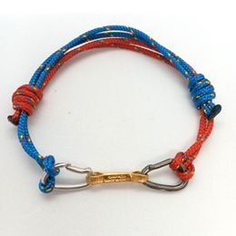 Náramek Sampaoli Express BR-RH-GO-RU blue&red