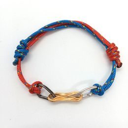 Náramek Sampaoli Alpin Express BR-RH-GO-RU blue&red