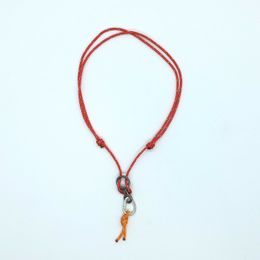 Přívěsek Sampaoli Carabiner & Eight BR-RH-RU yellow-red