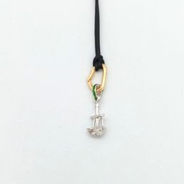 Přívěsek Sampaoli Friend BR-GO-RH green enameld black sling