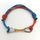 Náramek Sampaoli Express BR-RH-GO-RU blue&red