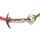 Přívěsek Sampaoli Ice Axe & Ice BR-RH-SI antiqued green&red