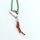 Přívěsek Sampaoli Carabiner & Grigri BR-SI green&red