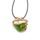 Přívěsek Sampaoli Bag Magnesite BR green, black string