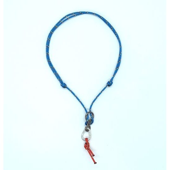 Přívěsek Sampaoli Carabiner & Eight BR-RH-RU red-blue