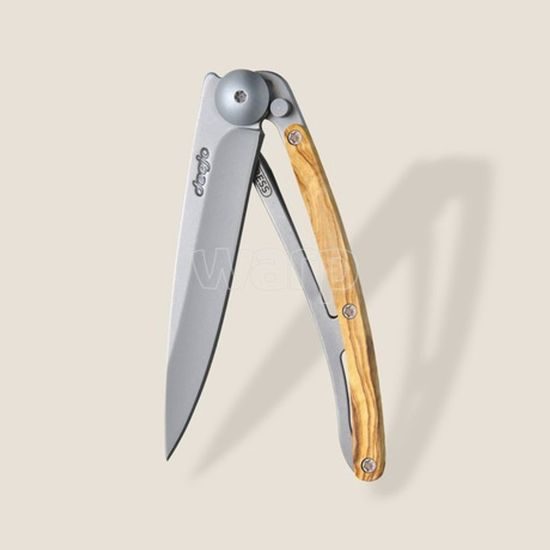 Nůž Deejo 9CB001 Wood Natural 27g olive wood
