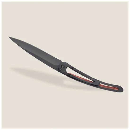 Nůž Deejo 9GB005 coralwood 27g black