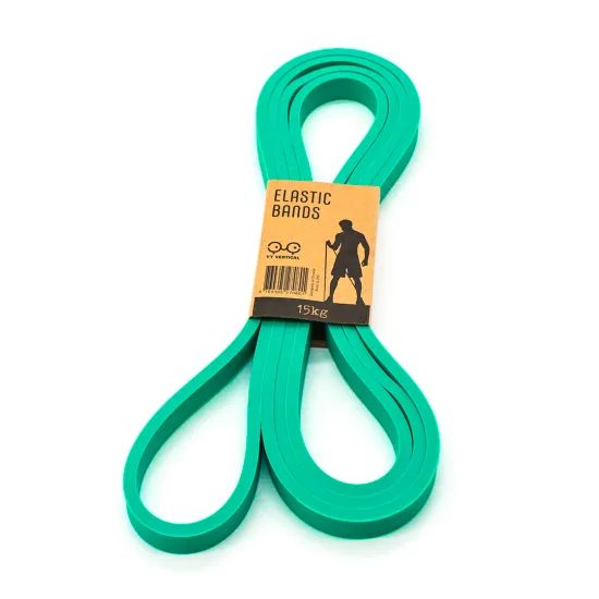 Posilovací guma YY Vertical elastická green 15kg