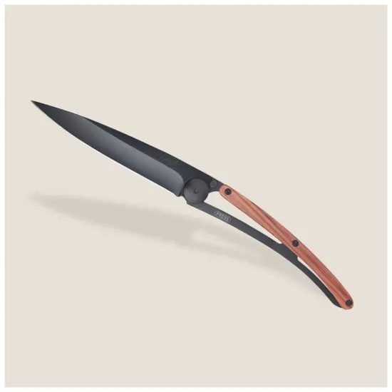 Nůž Deejo 9GB005 coralwood 27g black